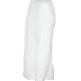 CAMICIA SLIM FIT BIANCA CON POLSINO STONDATO