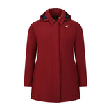 GIACCA MATHY BONDED ROSSO CARDINALE