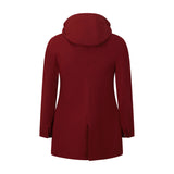 GIACCA MATHY BONDED ROSSO CARDINALE