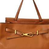 BORSA A MANO MEDIA CUOIO