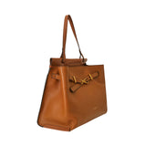 BORSA A MANO MEDIA CUOIO