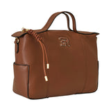 BORSA A MANO VIOLETA CUOIO