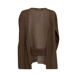 MAGLIA APERTA MARRONE