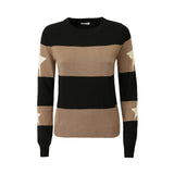 MAGLIA NERA E BEIGE