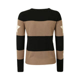 MAGLIA NERA E BEIGE