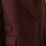 GIACCA TAZIA BORDEAUX