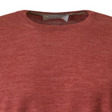 MAGLIA PARICOLLO MATTONE