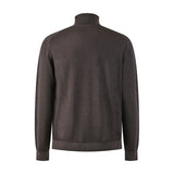 MAGLIA COLLO ALTO MARRONE