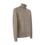 MAGLIA COLLO ALTO BEIGE
