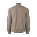 MAGLIA COLLO ALTO BEIGE