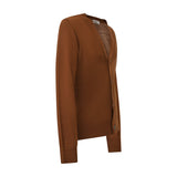 CARDIGAN TABACCO