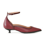 DECOLLETTE GEDA BORDEAUX