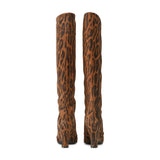 STIVALE CRISTEL LEOPARDATO