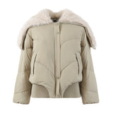 BOMBER OVERSIZE BEIGE