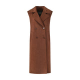 CAPPOTTO SMANICATA MARRONE