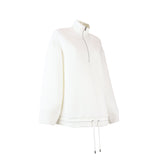 MADIA WHITE SWEATSHIRT
