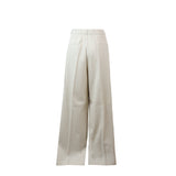 BEIGE WOOL TROUSERS