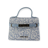 BORSA A MANO AROUND AZZURRA