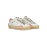 DISTRESSED WHITE SNEAKERS