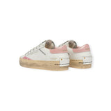 DISTRESSED WHITE SNEAKERS