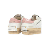 DISTRESSED WHITE SNEAKERS