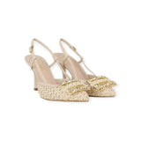 SLINGBACK BEIGE