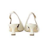 SLINGBACK TINA OFF WHITE