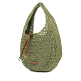 BORSA A SPALLA VERDE