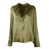 BLOUSE GREEN WAIST