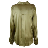 BLOUSE GREEN WAIST