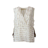 TOP BEIGE VOILE