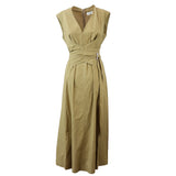 BEIGE DRESS