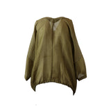 GREEN BLOUSE
