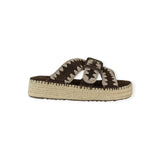 BROWN JUTE SANDAL