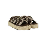 BROWN JUTE SANDAL