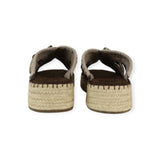 BROWN JUTE SANDAL