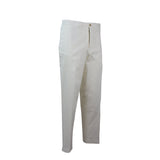 WHITE JEAN TROUSERS