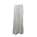 WHITE VITTO TROUSERS