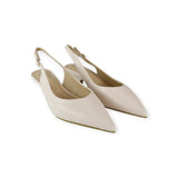 CREAM SLINGBACK