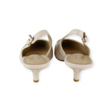 CREAM SLINGBACK