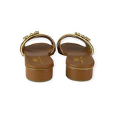 LEATHER FLAT SANDAL