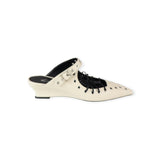 CREAM FLAT SHOE