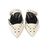 CREAM FLAT SHOE
