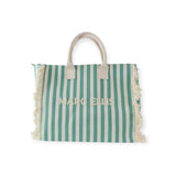 SHOPPING BUBY VERDE A RIGHE