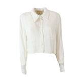 WHITE CROP SHIRT