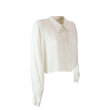 WHITE CROP SHIRT