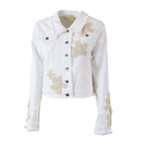 WHITE DENIM JACKET