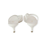 CLARICE WHITE FLIP-FLOPS