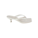 CLARICE WHITE FLIP-FLOPS