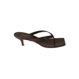 CLARICE BROWN FLIP-FLOPS